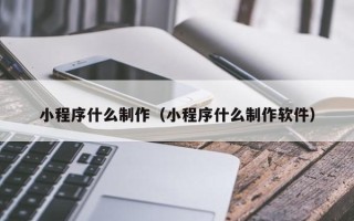 阜阳小程序什么制作（小程序什么制作软件）