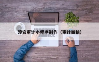 阜阳淳安审计小程序制作（审计微信）